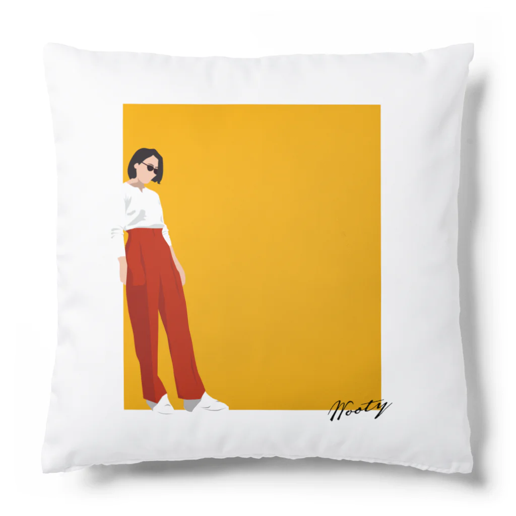 FLATのフラットデザイン women No.2 Cushion