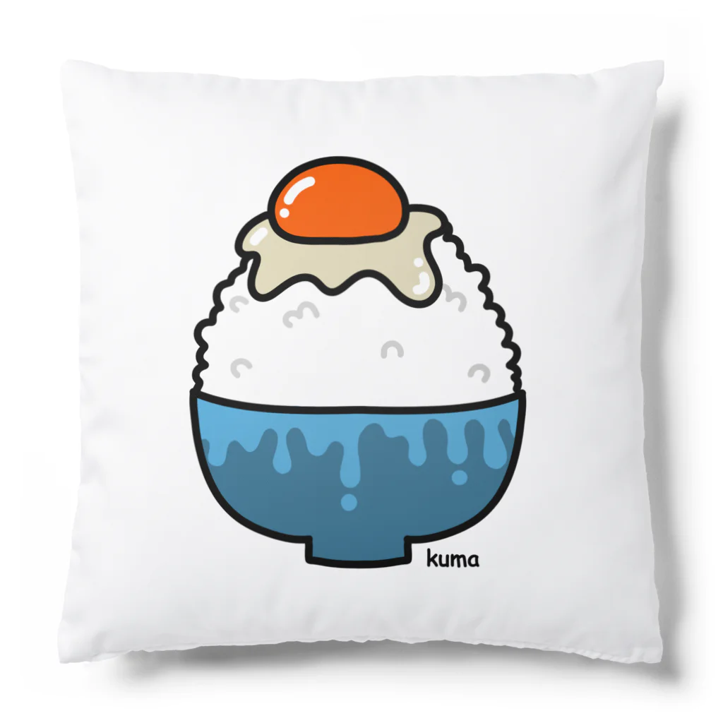 mkumakumaの卵かけご飯 Cushion