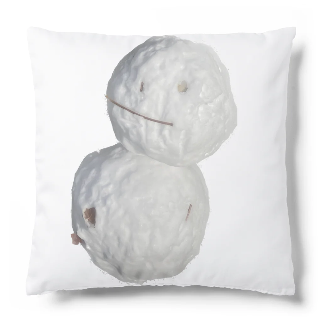 アメショーのひめちゃんの雪だるまの雪ちゃん Cushion