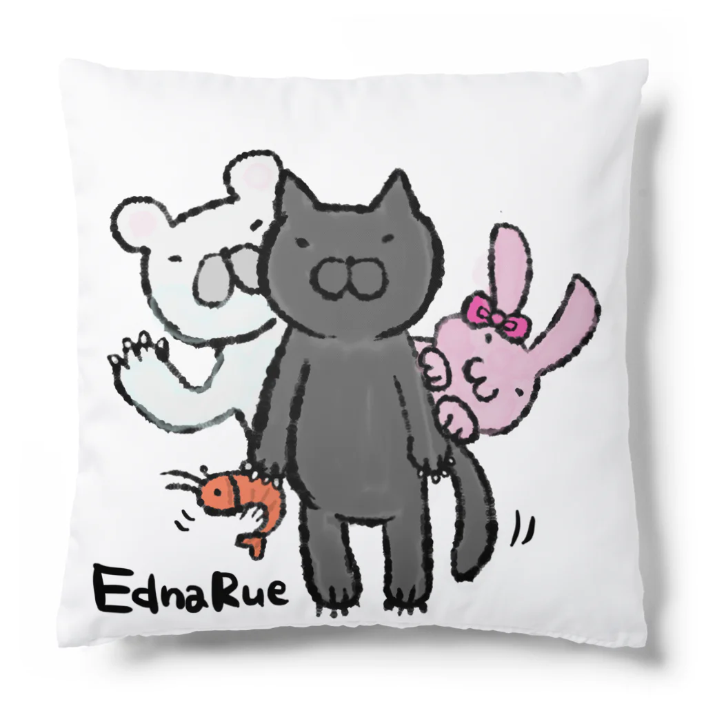 Edna_Rueのえどねこふれんず Cushion