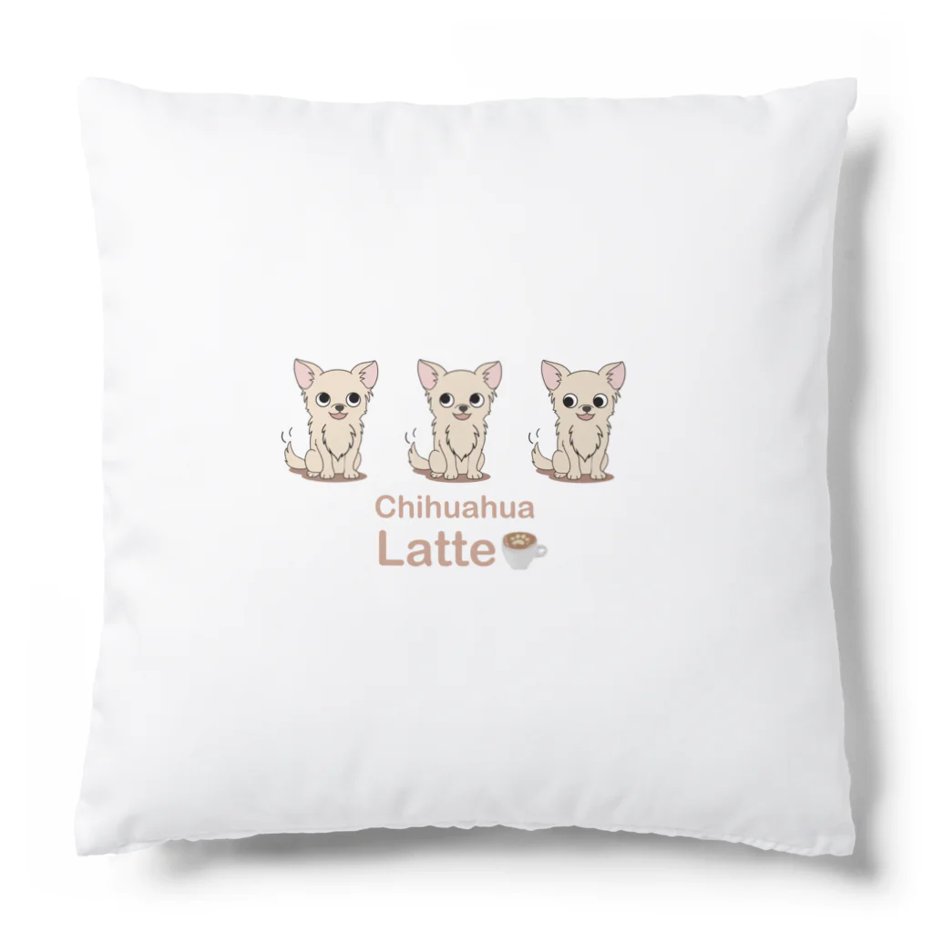 Bordercollie Streetのch-latte5 Cushion