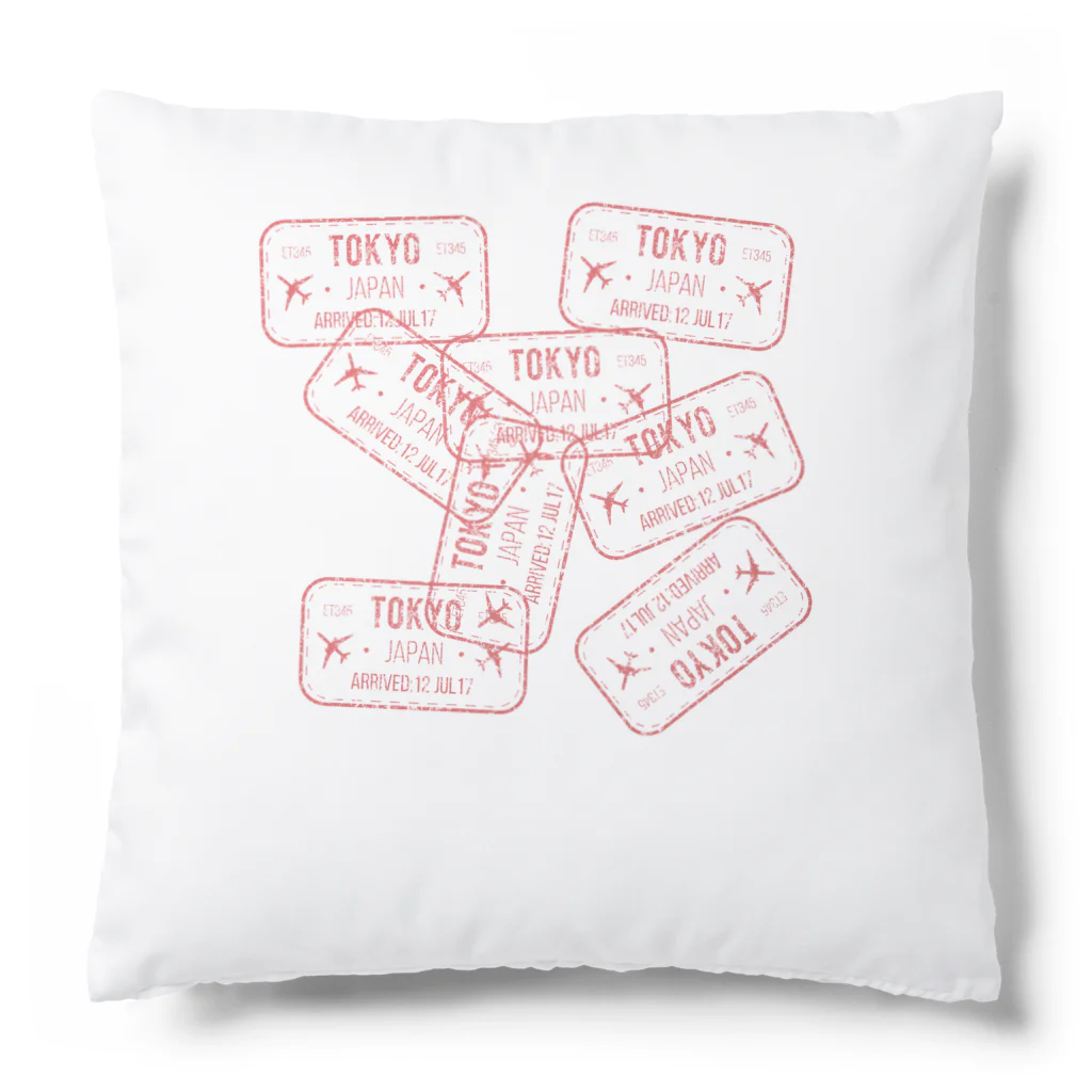 Sky00の日本行きパスポートくん Cushion