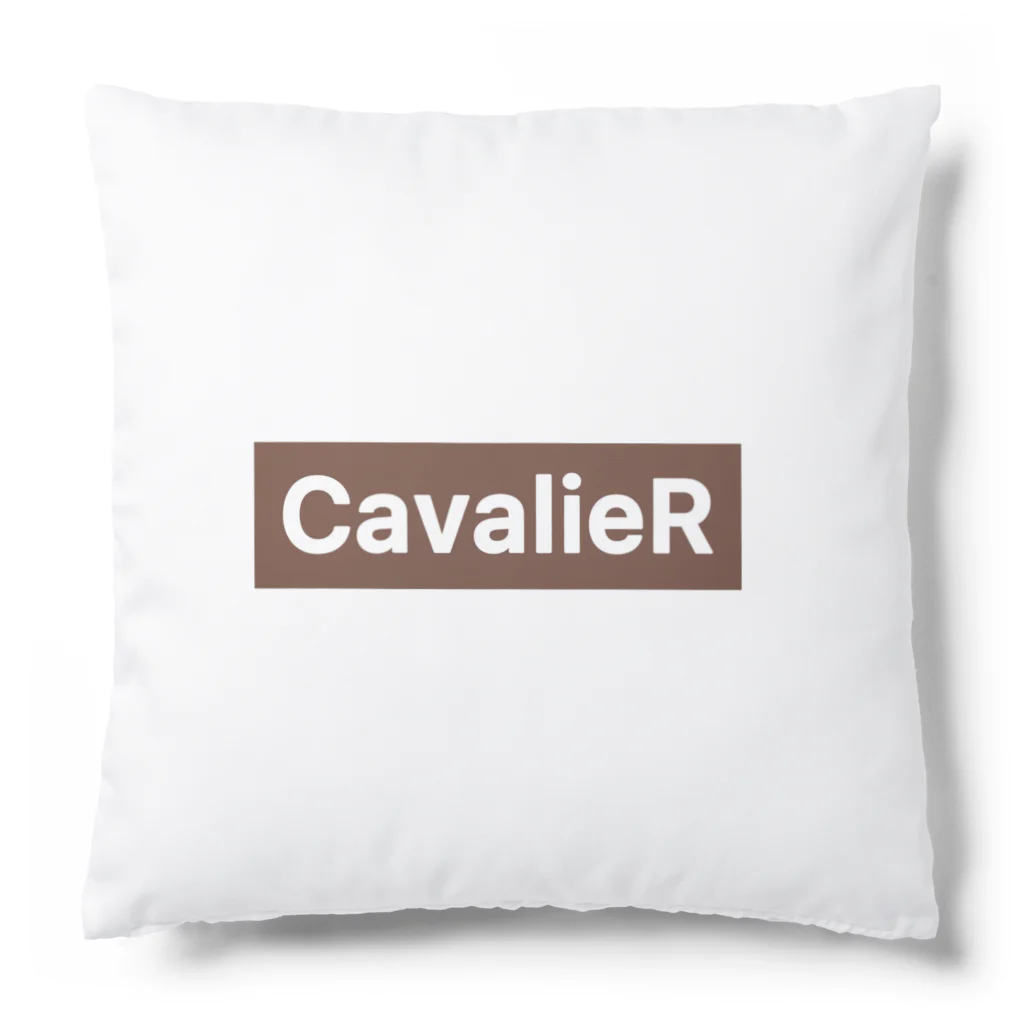 CavalieR【キャバリアール】のCavalieR ボックスロゴ (ブレンハイム) クッション