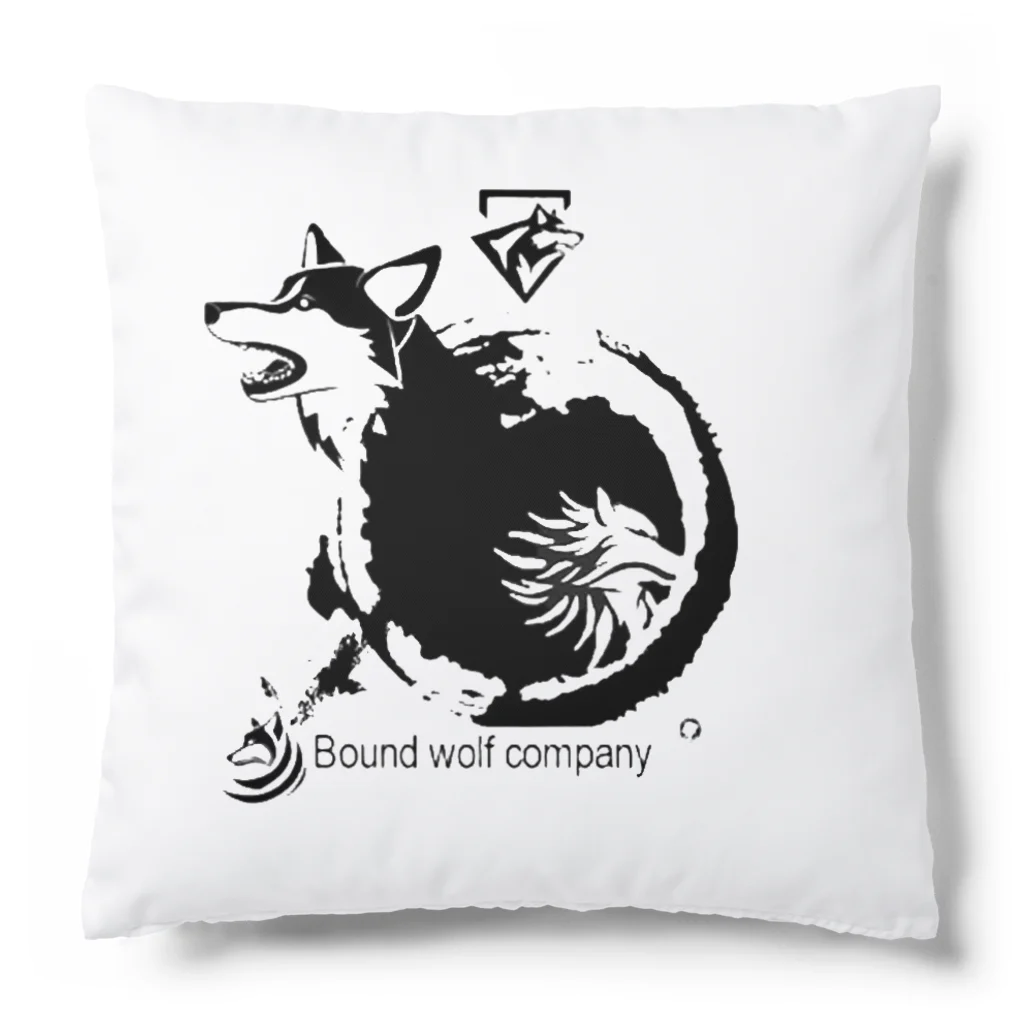 光学大佐　公式サイト【Bound  wolf company】の【公式】BOUND　WOLF　COMPANY　ロゴ入りグッズ Cushion