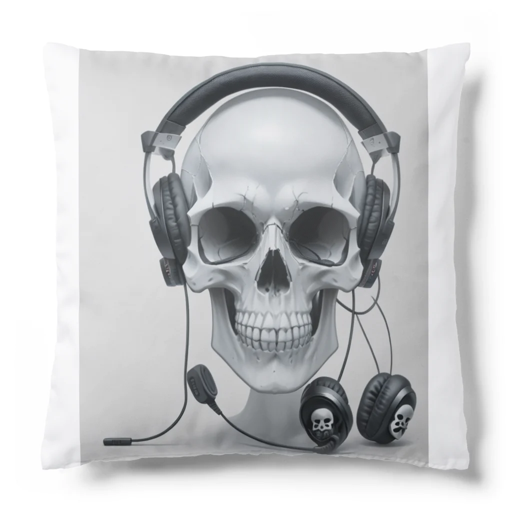 skulliesのskull music Cushion