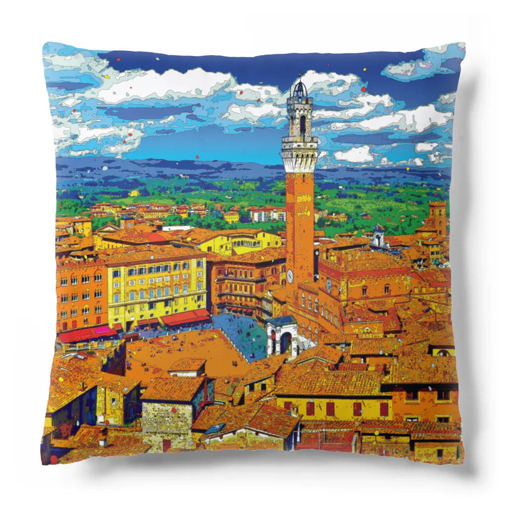 GALLERY misutawoのイタリア シエナの街並み Cushion