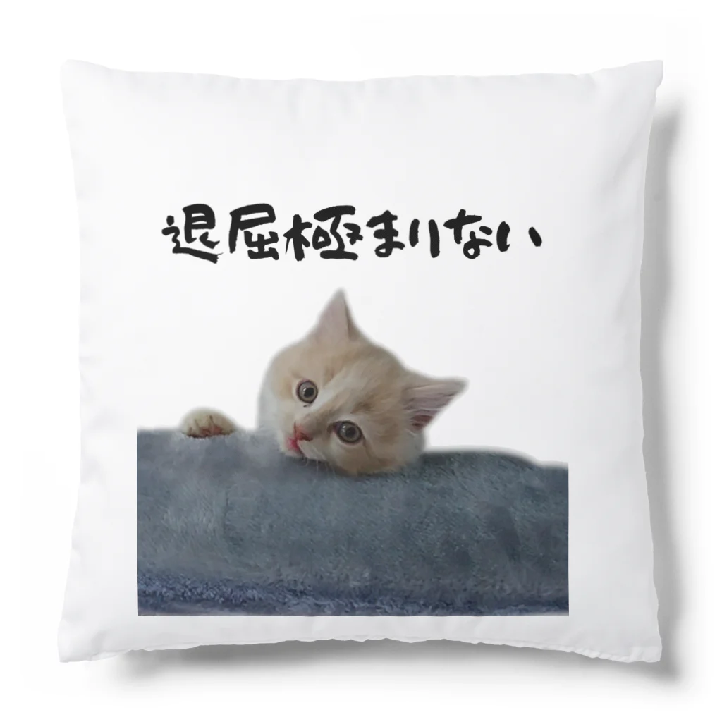 munteaの退屈 むぎねこ Cushion