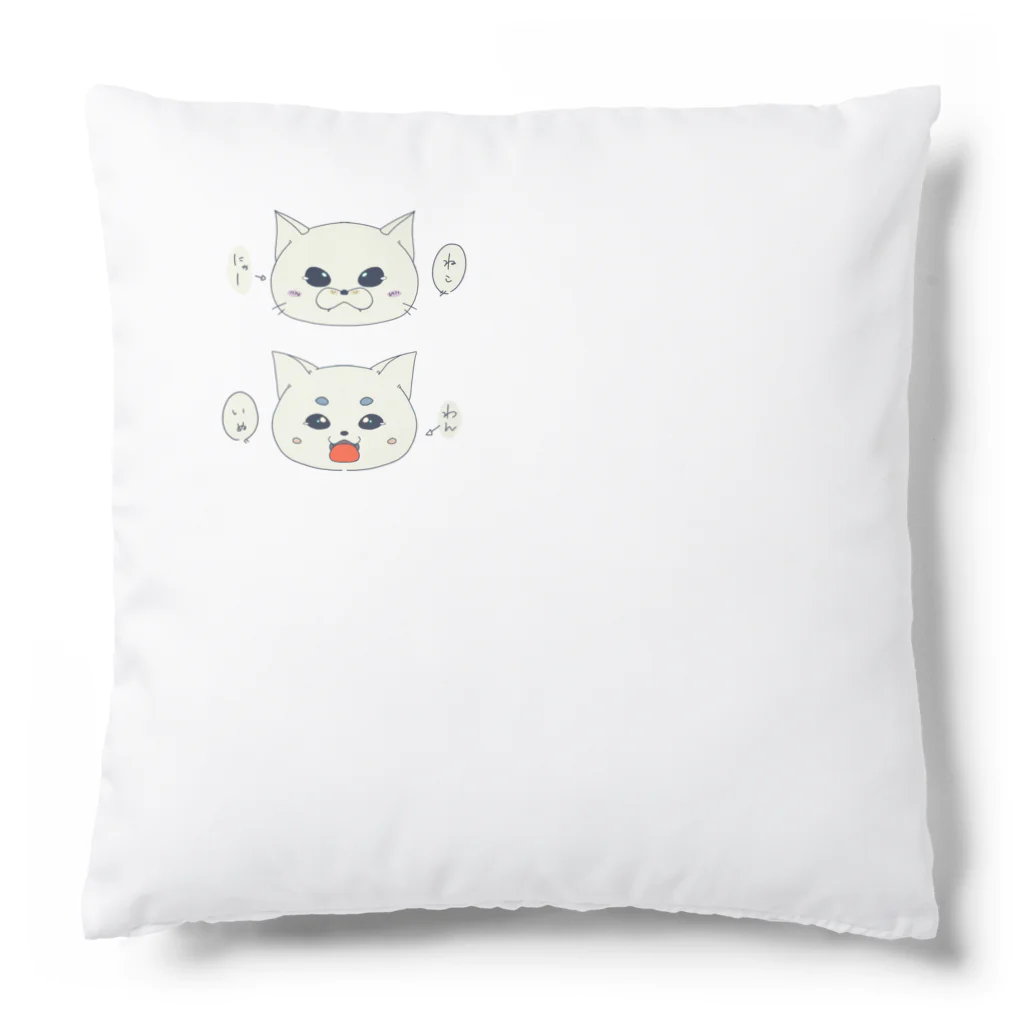 つばめのいぬとねこ Cushion