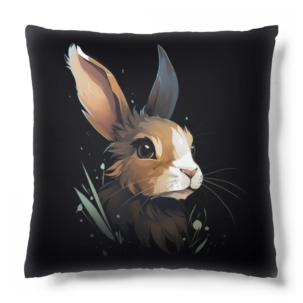 BunnyBloomのひょっこりうさぎ Cushion