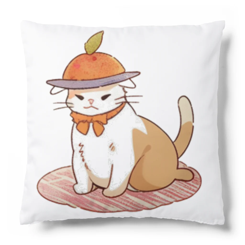 りーおすふぇんがりーのお腹ペコペコで具になっちゃったねこにゃん Cushion