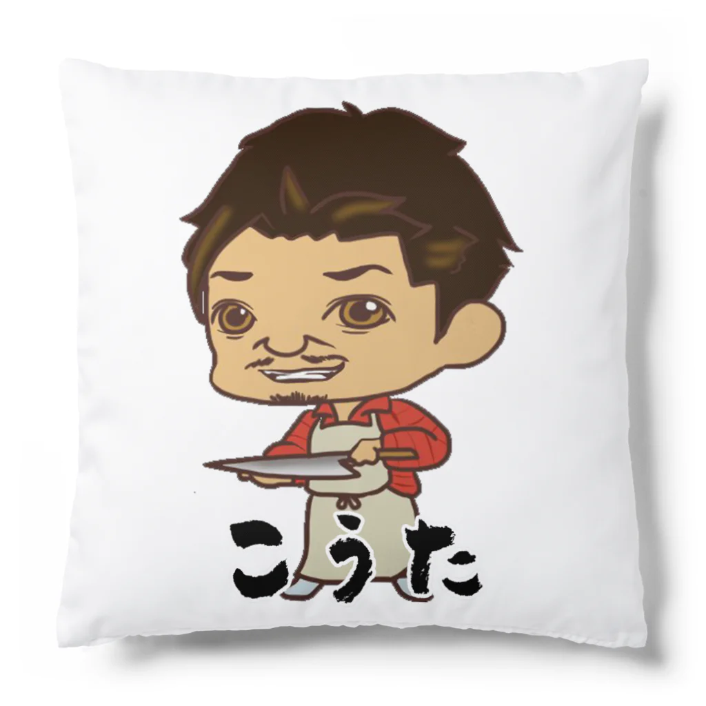 まいろ船長のネット販売所の町の魚屋さん Cushion