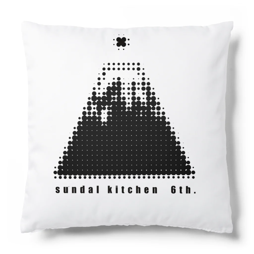 SUNDAL KITCHEN🩴☀️グッズのドットFUJI Cushion