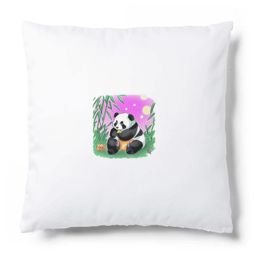 Magokoroの夏のパンダ Cushion