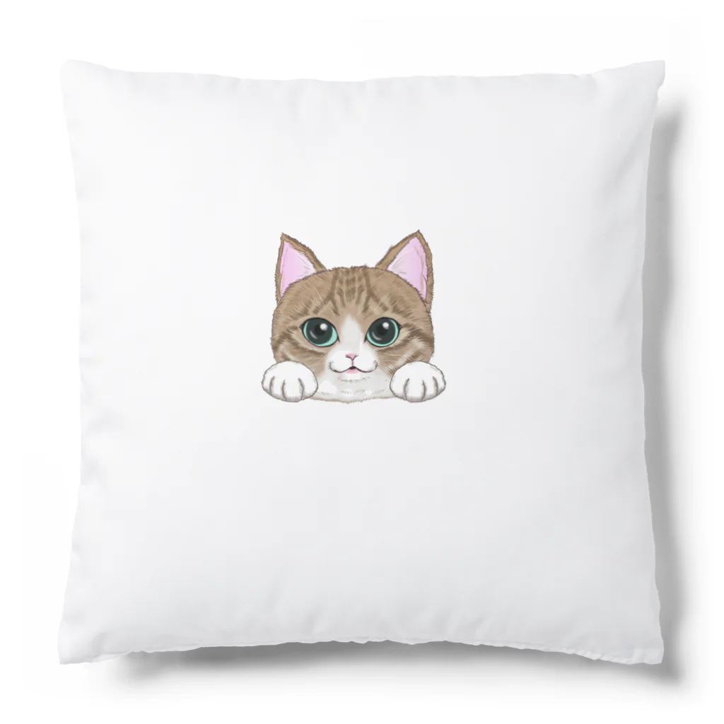 猫舌屋の猫舌屋の看板猫さん（顔アップ） Cushion