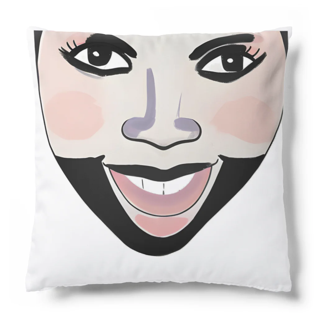 たらたらこっこの美女アート Cushion