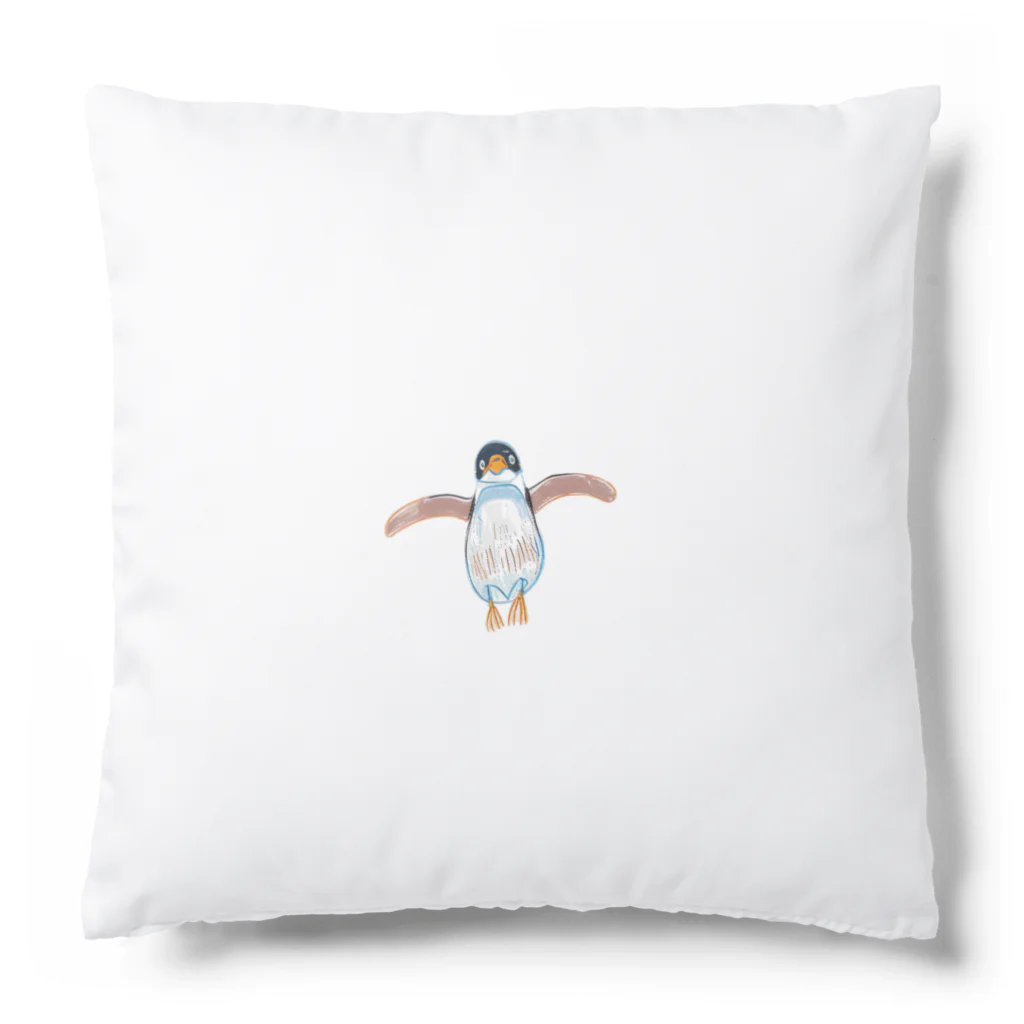 tomato16の空飛ぶペンギン Cushion