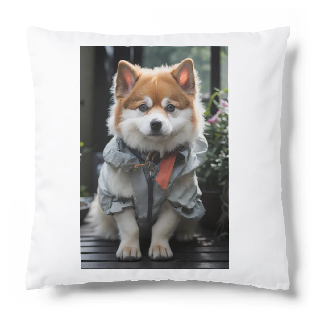 TATAKUKUのおしゃれな犬 Cushion