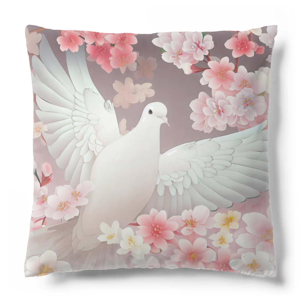 こりすまるの夢幻　鳩　優雅 Cushion