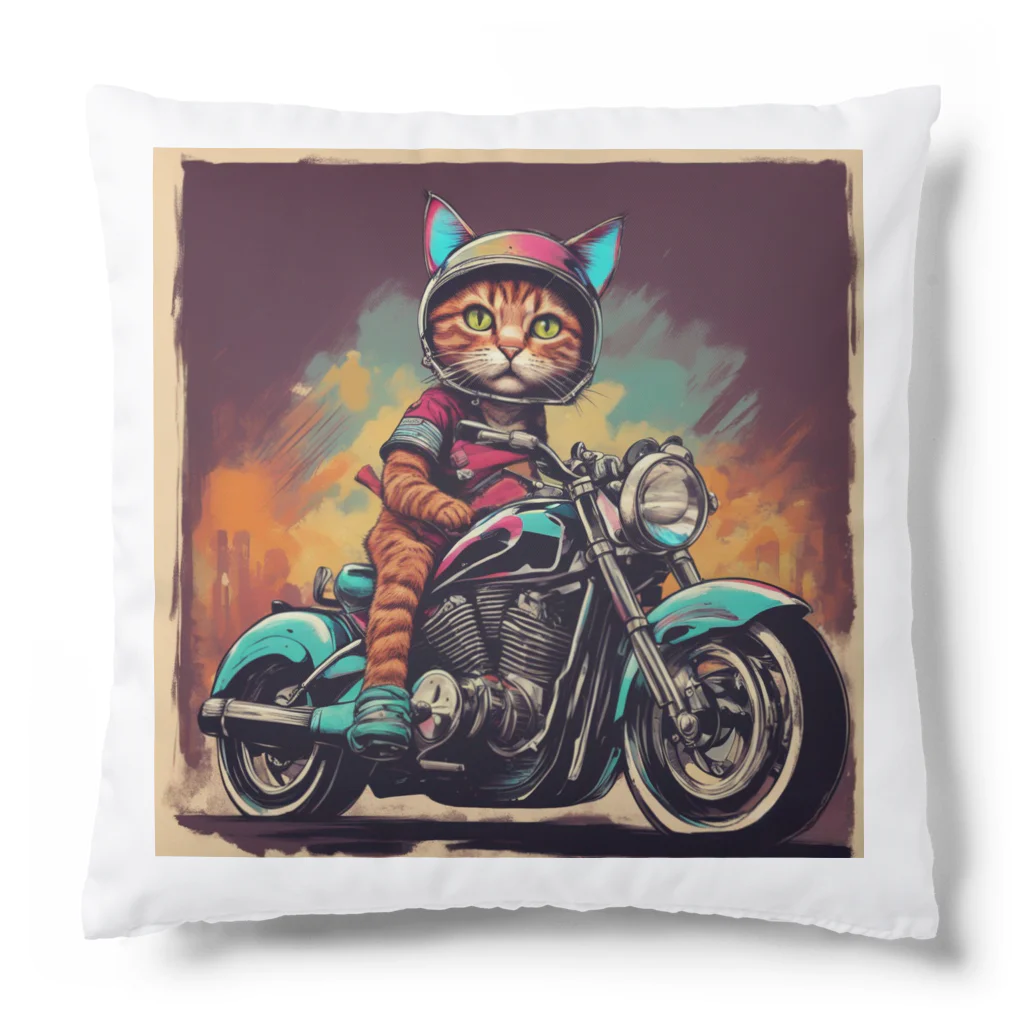 NECOSUIの猫ライダー Cushion