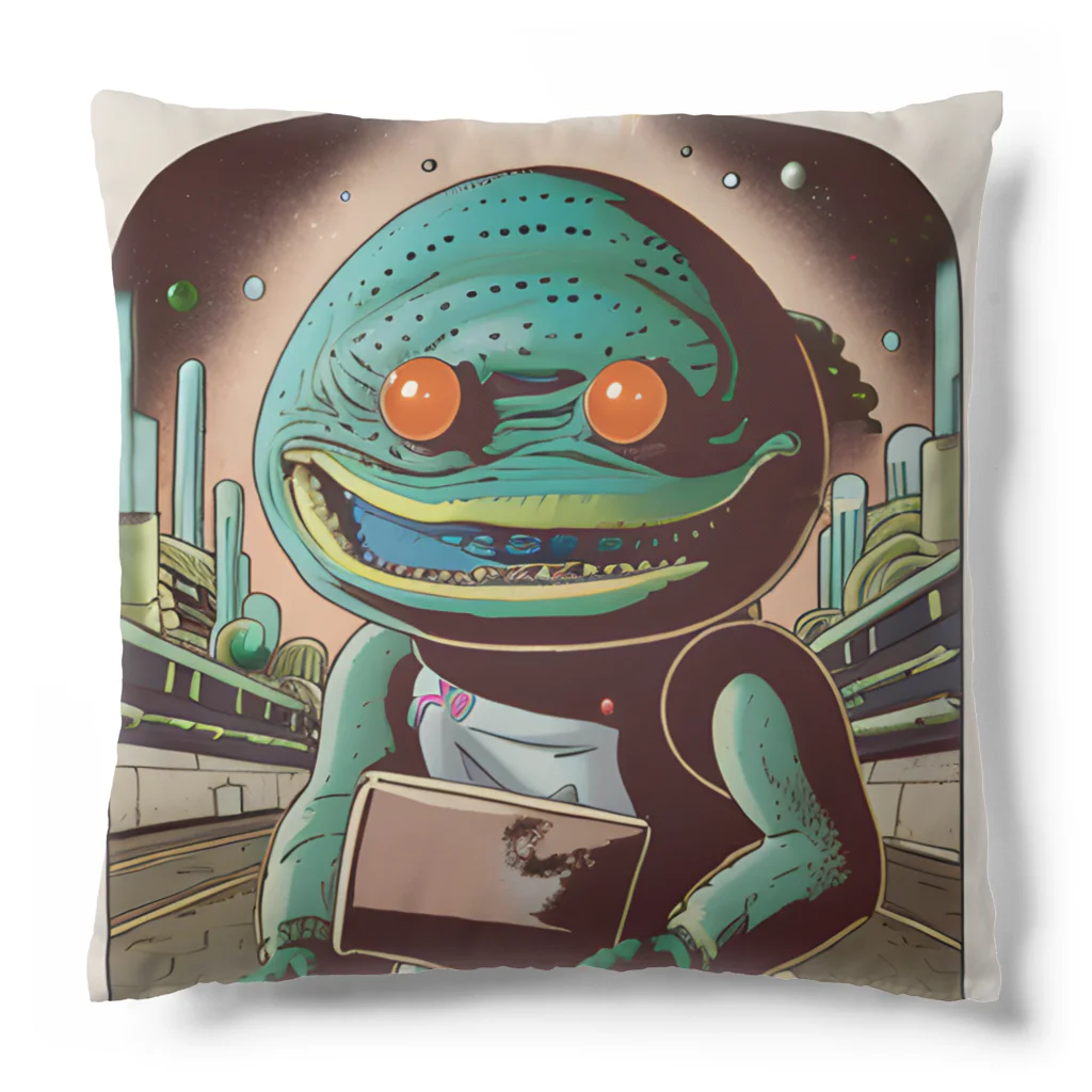 献血するドラキュラの宇宙人シリーズ Cushion