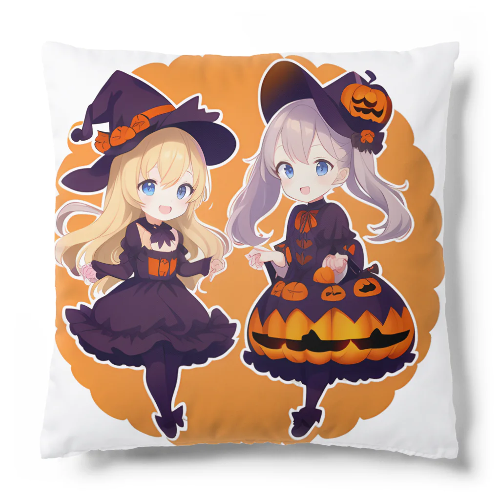 D.M@WORLDのハロウィンシスターズ Cushion