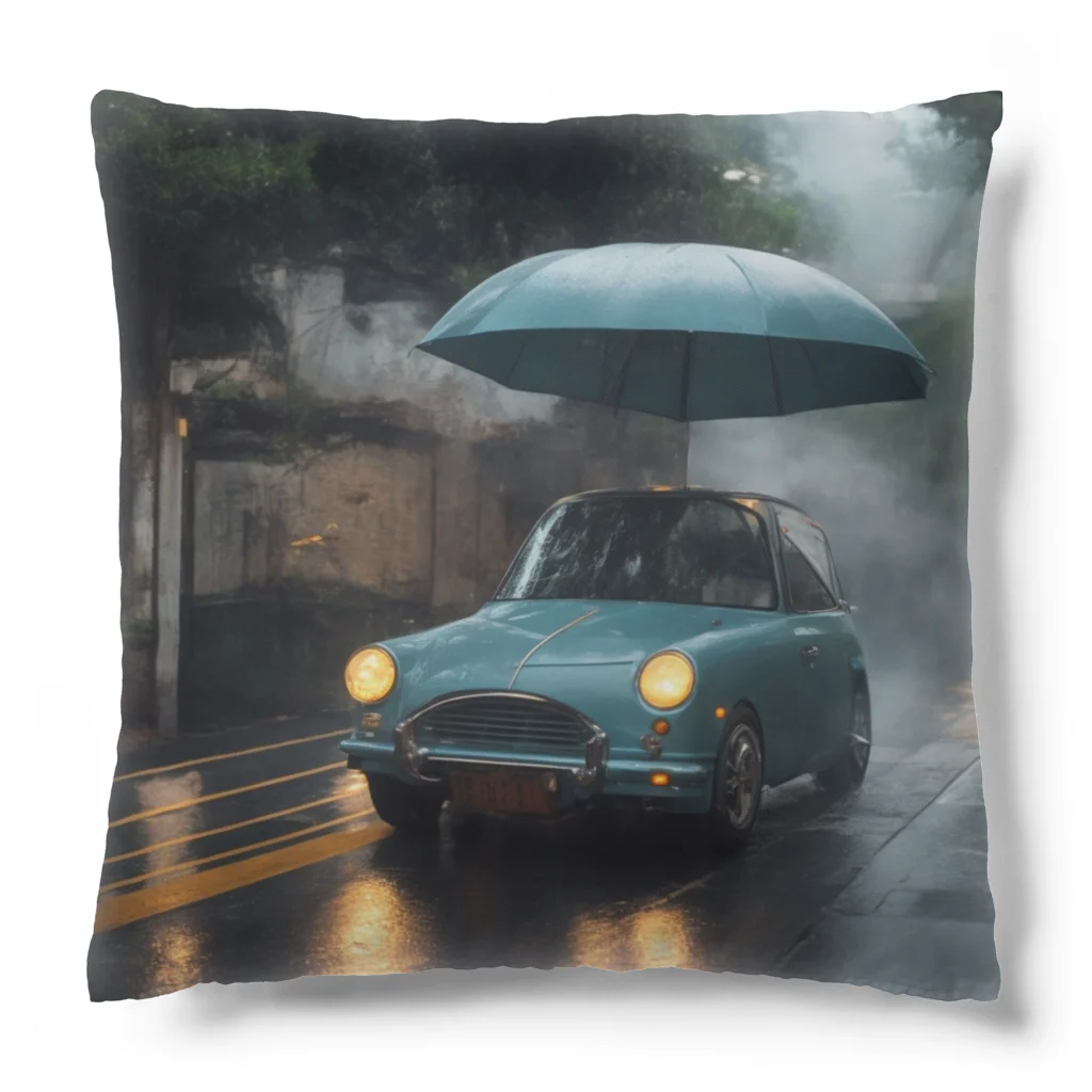nonbiri-yaの雨車 Cushion