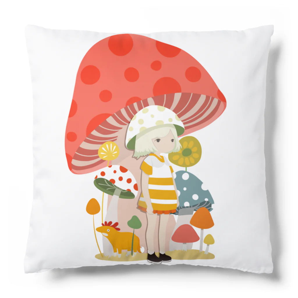 MangMARUのキノコ少女 Cushion