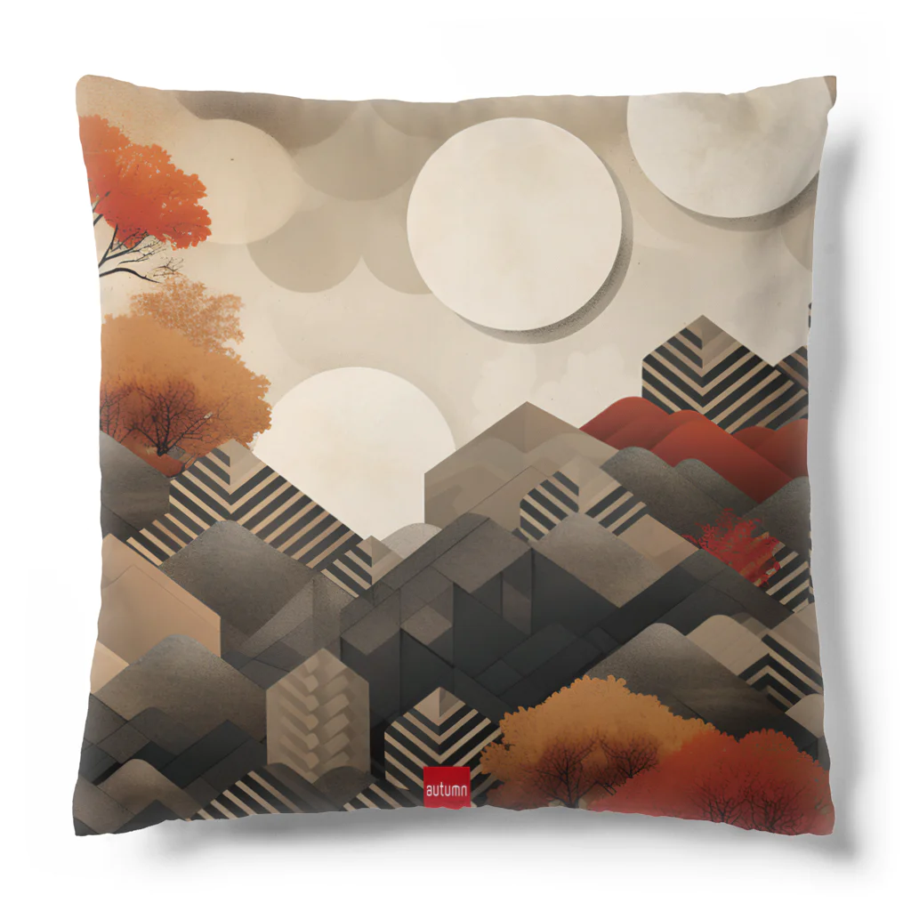 まみおデザインのautumn Cushion