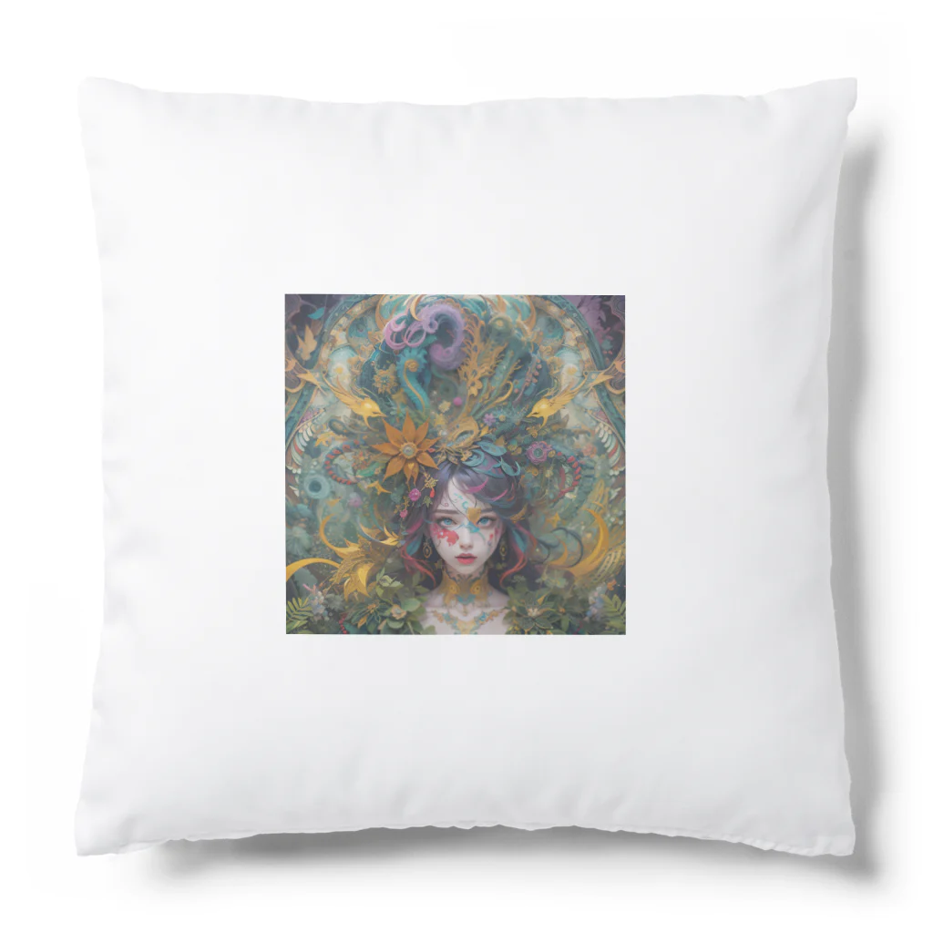 AI職人👨‍🏭のAI美女「森神」 Cushion