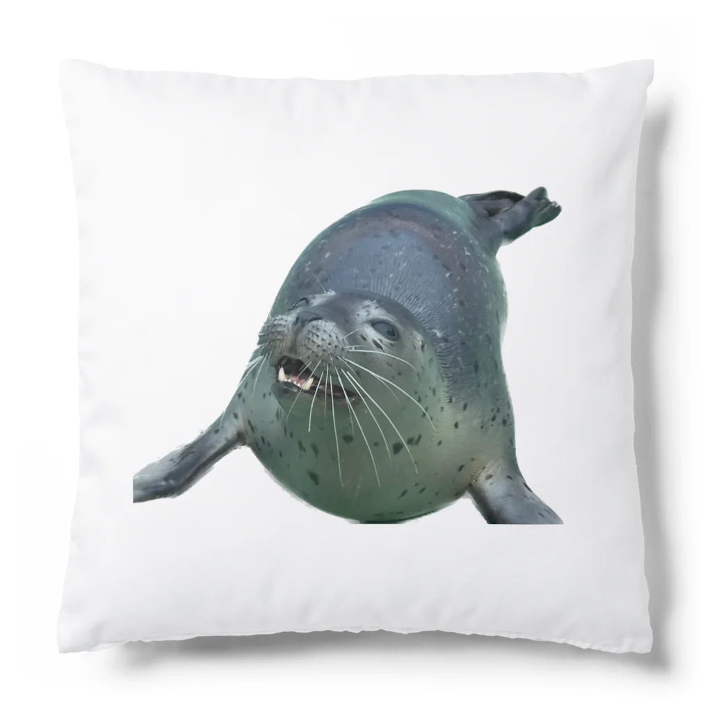 tmy_fの水族館の生き物（愛しのゴマちゃん） Cushion