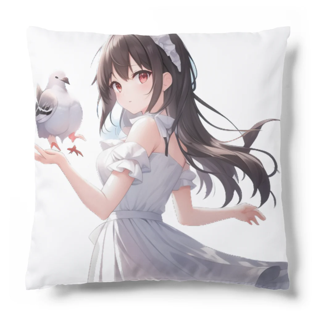 D.M@WORLDの鳥界のアイドル❤️鳩のハトコ様 Cushion