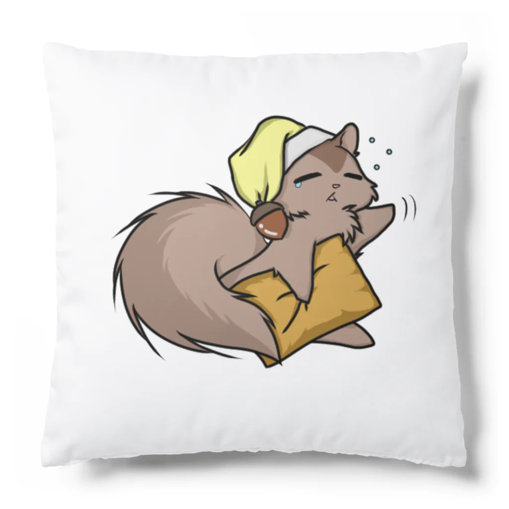 ryanuのねむリス-sleepy squirrel- Cushion