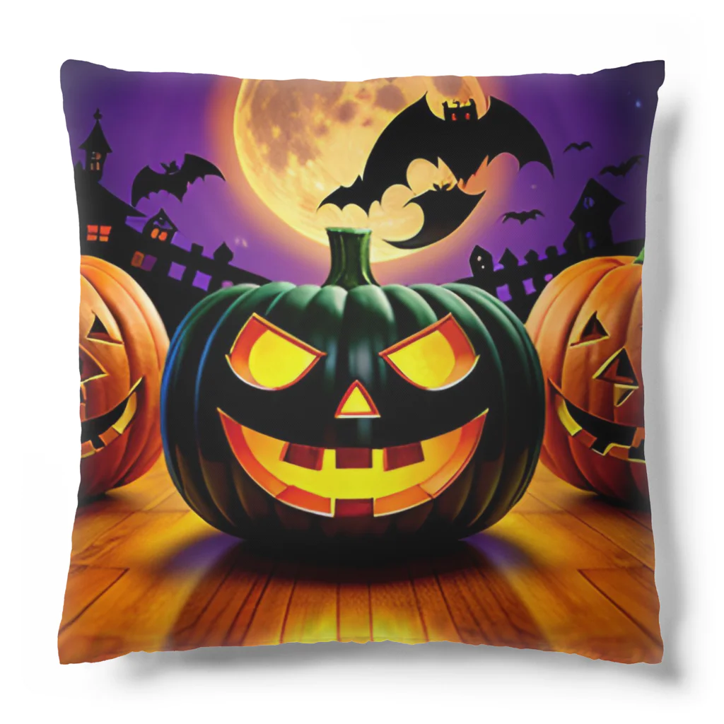 sou soul bankのハロウィン、カボチャ Cushion