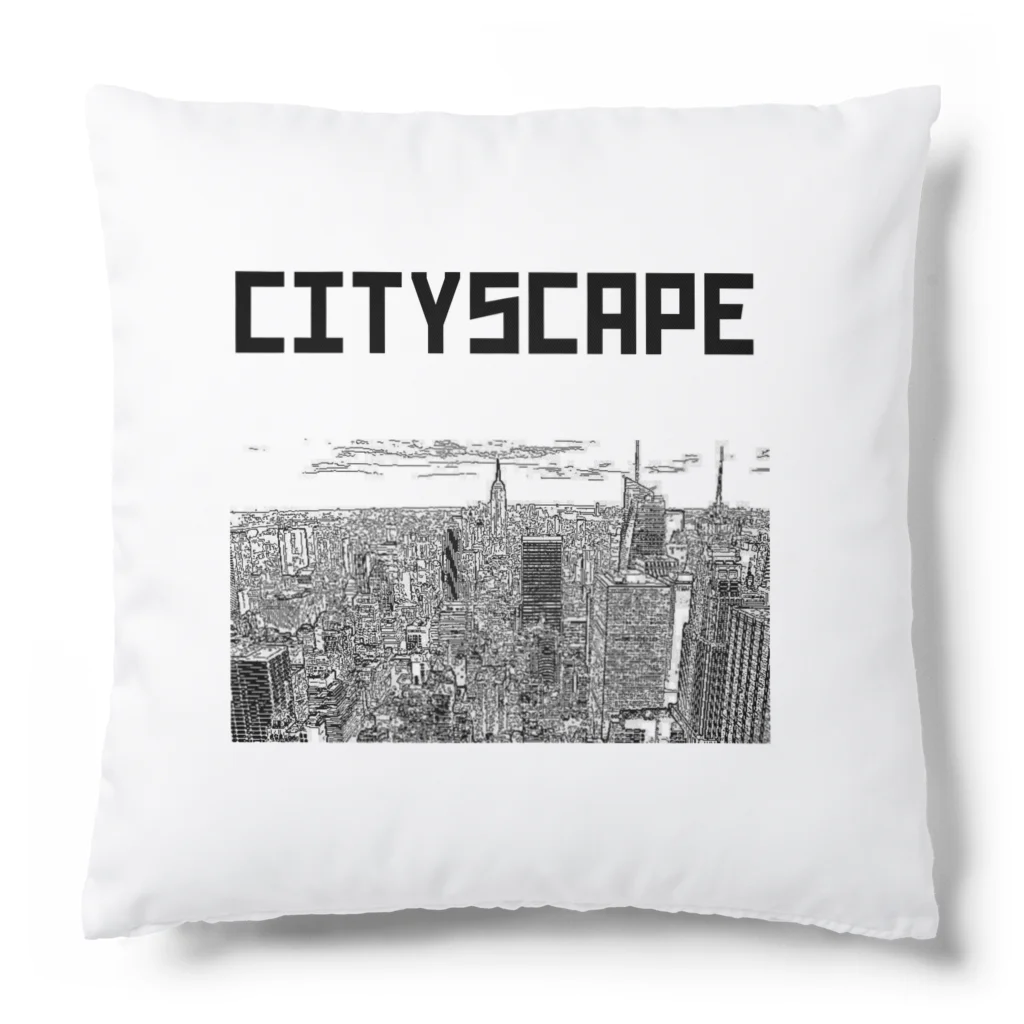 chieemakoのCITYSCAPE Cushion