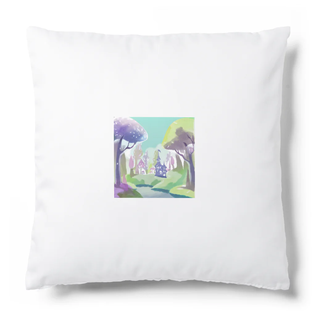 dxwtcrs94zの森のイラストグッズ Cushion