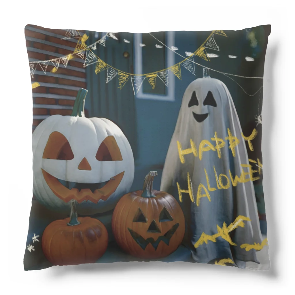 いらすとグッズのハッピーハロウィン Cushion