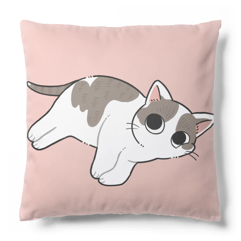 猫の休憩所withこにゃくとのムース君応援グッズ Cushion