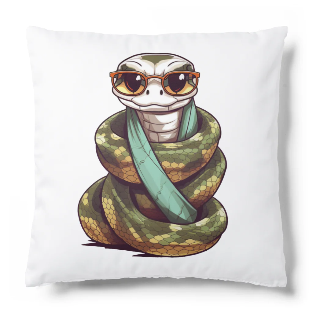 Vasetti_pressのカッコイイパイソン Cushion