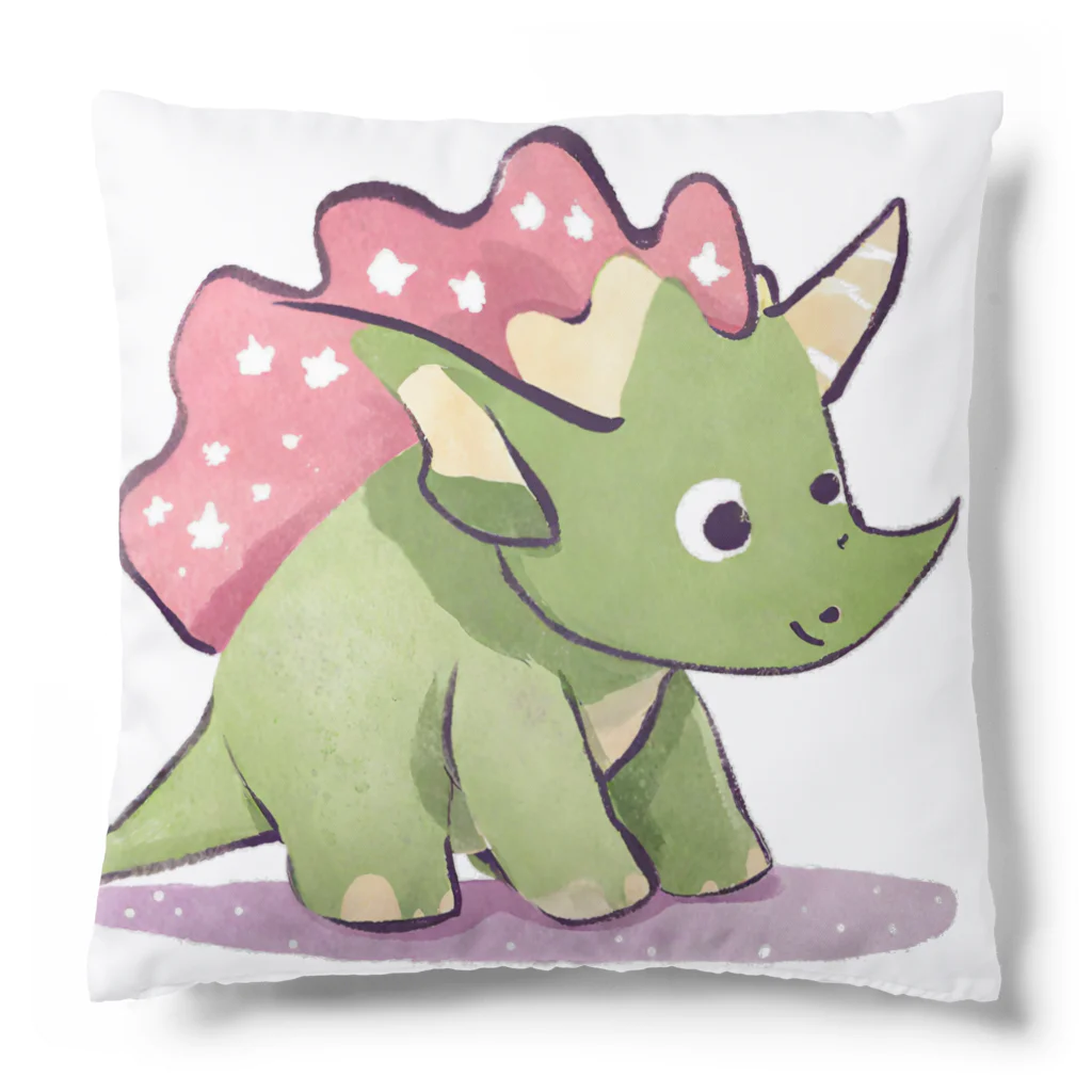 Sahaのトリケラトプスくん Cushion