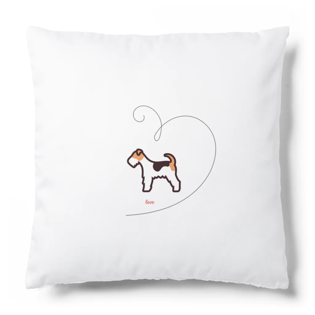 non0630のlove terrier Cushion