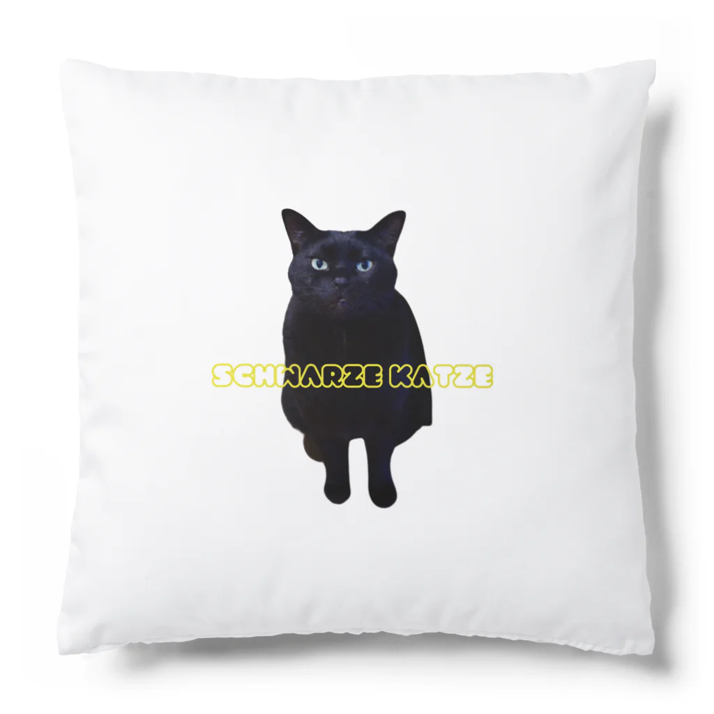 ZukinakoのSchwarze Katze(黒猫) Cushion