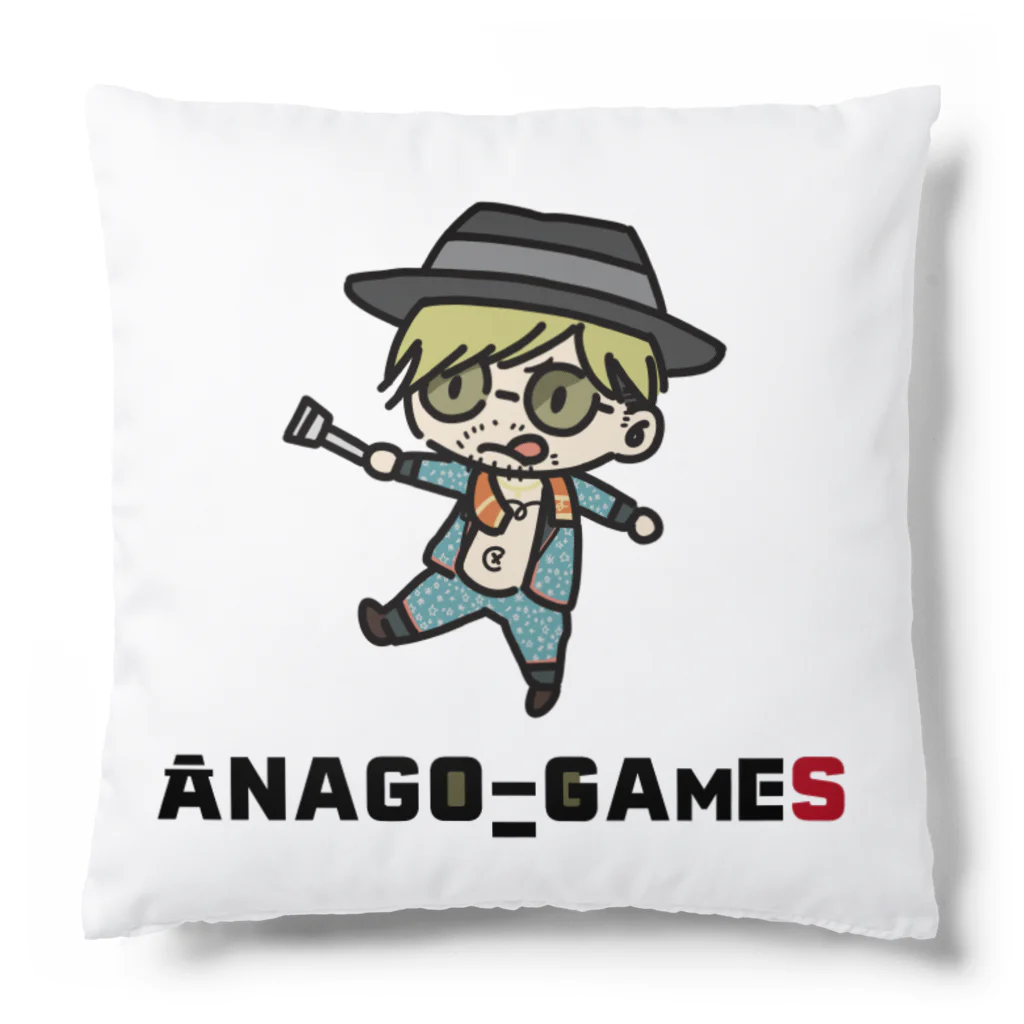 ANAGO_SHOPのANAGO_GAMES　あなごちゃん クッション