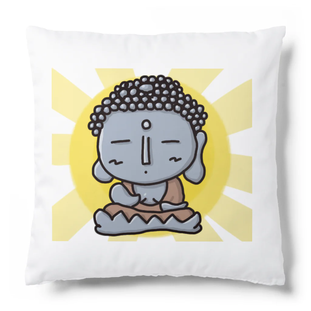 Heshi工房の大仏の【るにょらくん】グッズ01施無畏印・与願印 Cushion