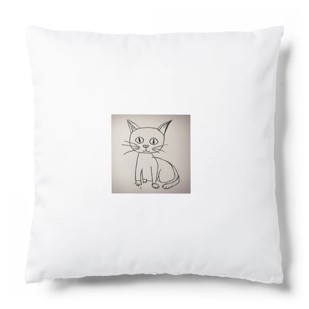 Kemasatariの猫の絵 Cushion