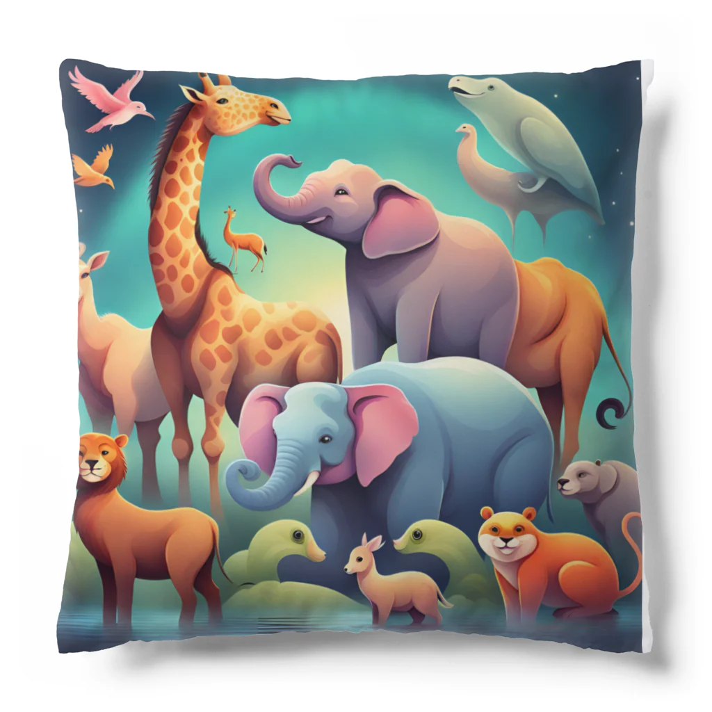 マーブの自然の動物園 Cushion