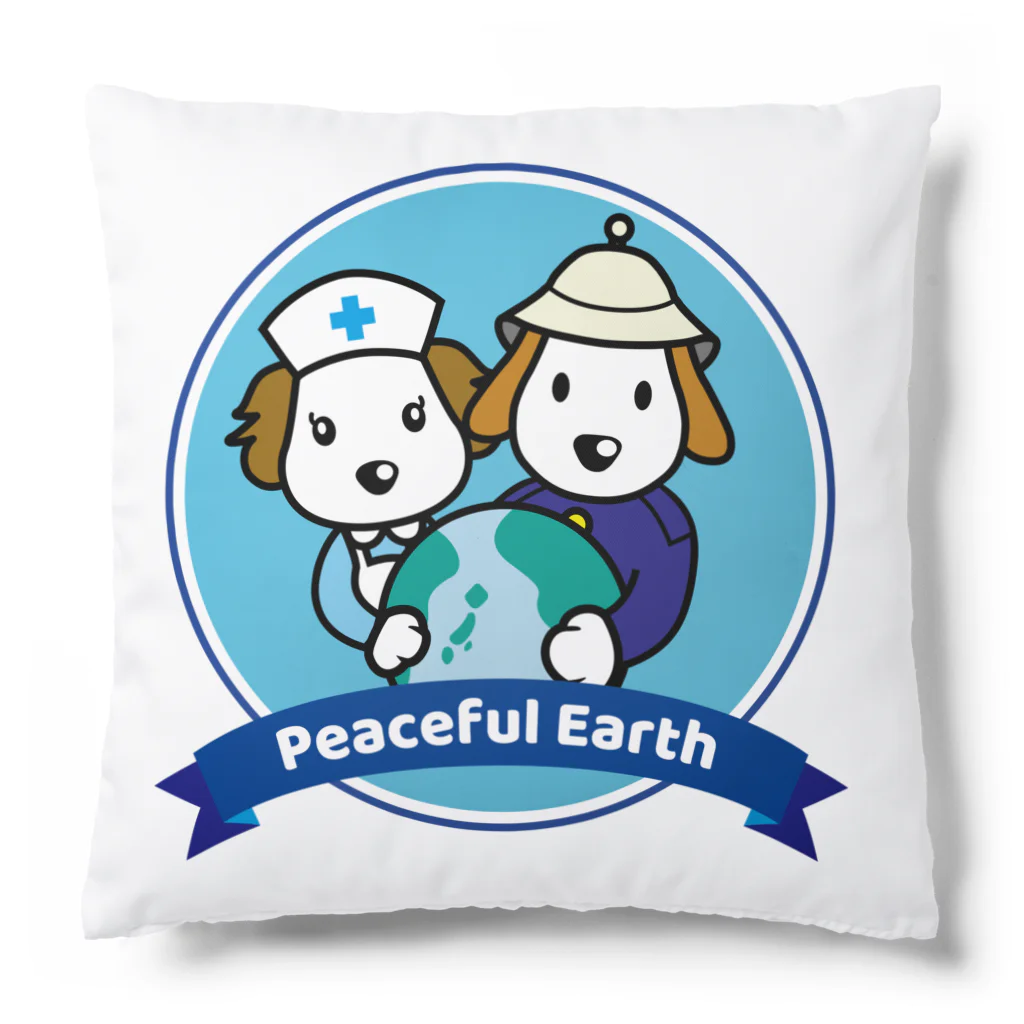 Link Creation online SHOPのPeaceful Earth クッション