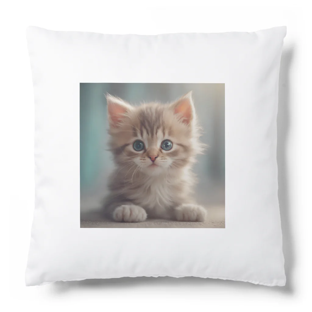 アルタイルの可愛い仔猫のイラストグッズ Cushion