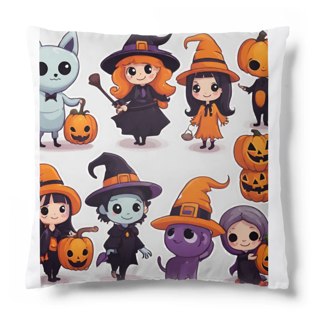 ワンダーワールド・ワンストップのたくさんのかわいいハローウィーンキャラクター② Cushion