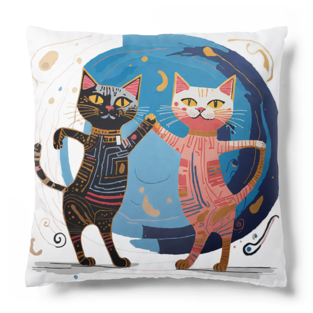 猫魚鳥時々犬等 arte♡のSuccessful Cats ♡ Cushion