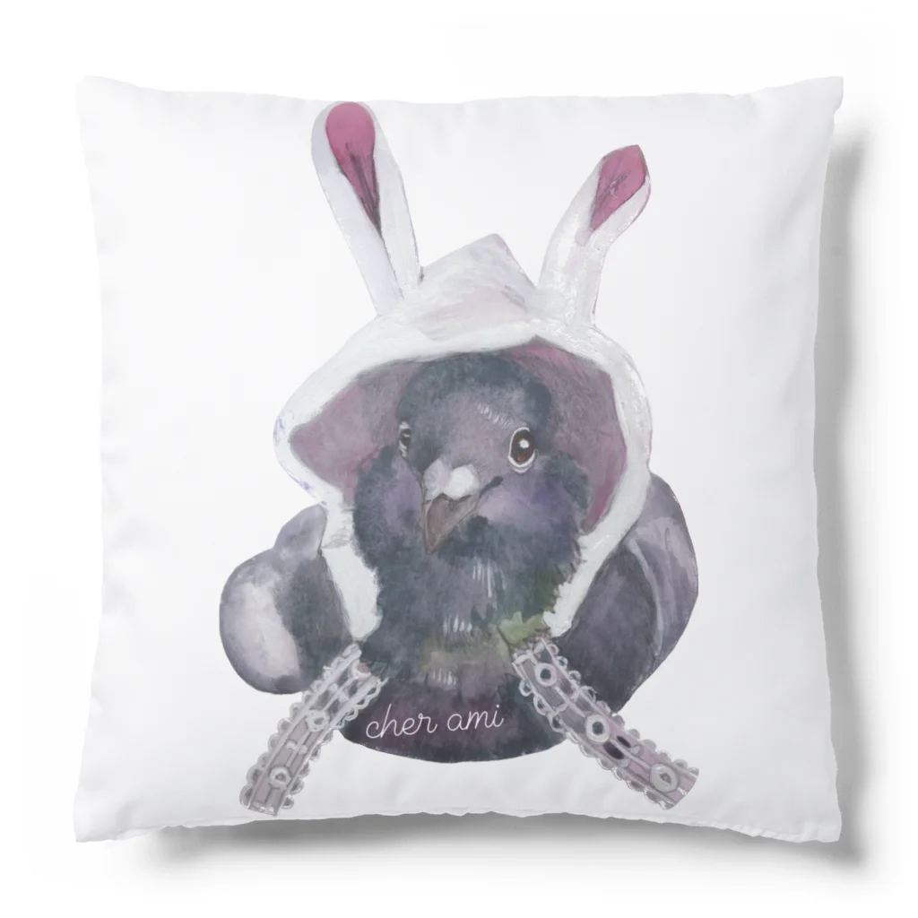 レース鳩の🐰デールのうさぎ🐰デール Cushion